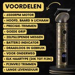 2dekans | 6-in-1 Baardtrimmer Mannen - Trimmer voor Baard en, Ophalen of Verzenden, Zo goed als nieuw