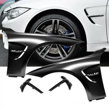 Zijschermen BMW 3-Serie F30 F31 M-Look met Zwarte lijsten, Ophalen of Verzenden, Nieuw