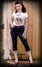 Rumble 59, Denim Capri Second Skin., Kleding | Dames, Verzenden, Nieuw