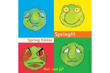 Springkikkerspring, spelenderwijs praten over gevoelens in n, Boeken, Verzenden, Nieuw
