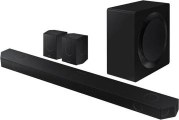 Samsung HW-Q990D - 11.1.4 soundbar met draadloze speakers, Ophalen, Met externe subwoofer, Zo goed als nieuw
