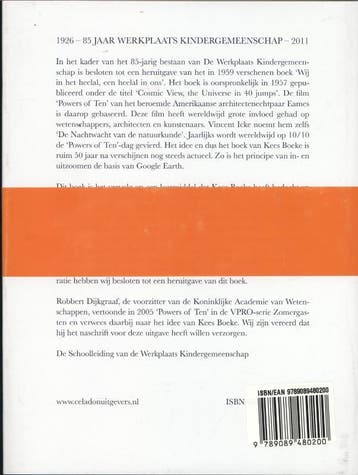 Wij in het heelal een heelal in ons 9789089480200 Kees Boeke, Boeken, Verzenden, Zo goed als nieuw, Kees Boeke