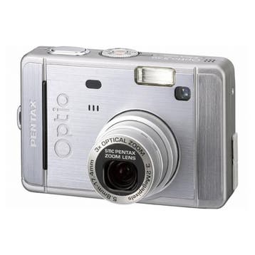 Pentax Optio S30 Digitale Compact Camera - Zilver (In doos), Verzenden, Zo goed als nieuw
