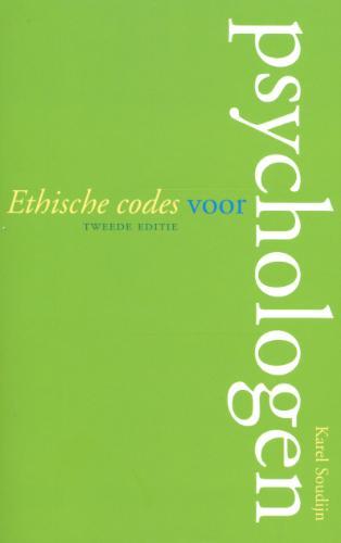 Ethische codes voor psychologen 9789057122583, Zo goed als nieuw
