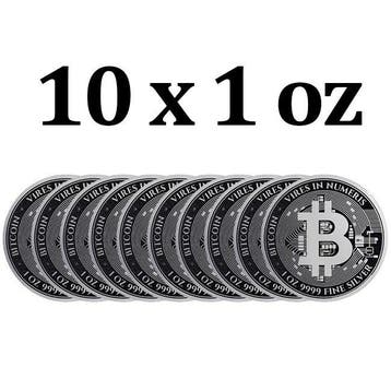 1 Troy Ounce - Zilver .999 - 10 x 2024 1oz Niue $2 NZD