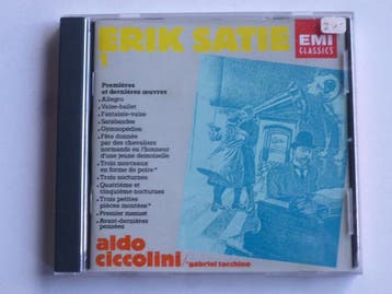 Erik Satie - 1 / Aldo Ciccolini, Cd's en Dvd's, Cd's | Klassiek, Ophalen of Verzenden, Zo goed als nieuw