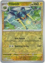 Vikavolt 053/142 Reverse Holo Stellar Crown, Ophalen of Verzenden, Nieuw, Losse kaart, Foil