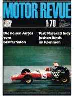 1970 MOTOR REVUE MAGAZINE 73 DUITS, Nieuw, Author