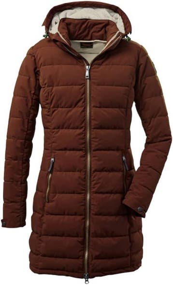 Killtec Dames Parka M42 | Retourdeal 48% Korting, Kleding | Dames, Maat 38/40 (M), Killtec, Bruin, Nieuw