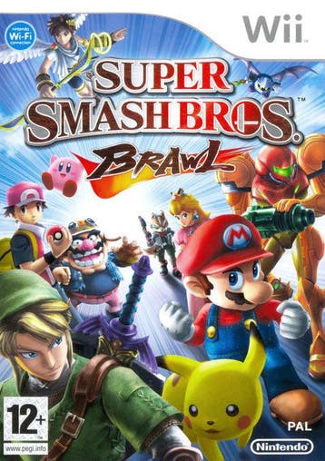 Wii Super Smash Bros. Brawl, Spelcomputers en Games, Games | Nintendo Wii, Verzenden, Zo goed als nieuw