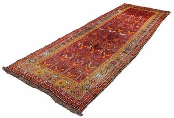 Karabagh Antik - Vloerkleed - 390 cm - 130 cm - Tijdloze, Nieuw