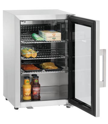 Bartscher Tafelmodel Koelkast | 63L | RVS | -1°C/+10°C | Sta, Witgoed en Apparatuur, Koelkasten en IJskasten, Ophalen of Verzenden