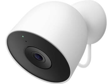 Google Nest Cam Outdoor - Beveiligingscamera - Wired -, Verzenden, Zo goed als nieuw