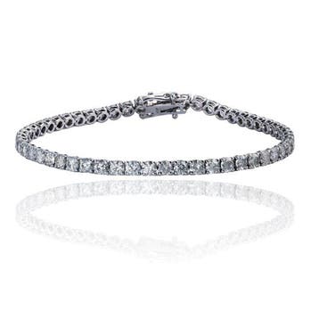 Zonder minimumprijs - Armband - 14 karaat Witgoud - 7.80ct., Nieuw