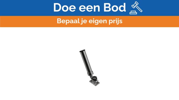 Bieden: Nautinox Stainless Steel Adjustable Rod, Watersport en Boten, Navigatiemiddelen en Scheepselektronica, Kabel of Apparatuur