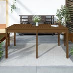 vidaXL Tuintafel 159,5x82,5x76 cm massief grenenhout, Tuin en Terras, Tuintafels, Verzenden, Nieuw