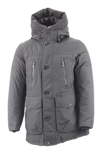 Woolrich Winterjas in maat S Grijs, Kleding | Heren, Verzenden, Zo goed als nieuw, Overige kleuren, Woolrich