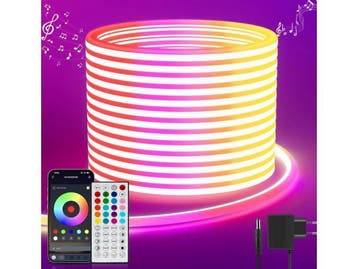 Veiling - Neon LED Strip 5 m RGB, Gebruikt