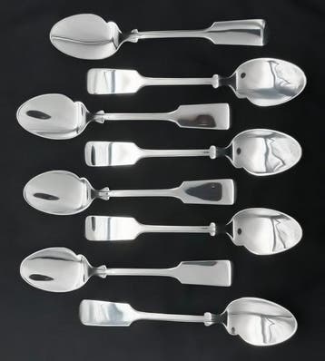Robbe & Berking - Lepel (8) - Spaten - .925 zilver -