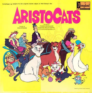 LP gebruikt - Various - Aristocats, Cd's en Dvd's, Verzenden, Zo goed als nieuw, Overige formaten