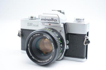 Minolta SR505 + MC Rokkor-PF 1.7/50mm Single lens reflex, Nieuw
