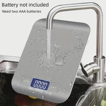 Precisie Keukenweegschaal Digitaal - 10kg/1g - Roestvrij Sta, Verzenden, Nieuw