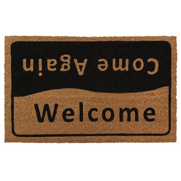 Kokosmat 'Welcome / Come again' - 50x80 cm, Verzenden, Nieuw