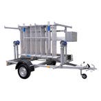 Steigeraanhanger met ALX Rolsteiger 135 x 250 x 8,2m WH, Verzenden, Nieuw, Rolsteiger of Kamersteiger