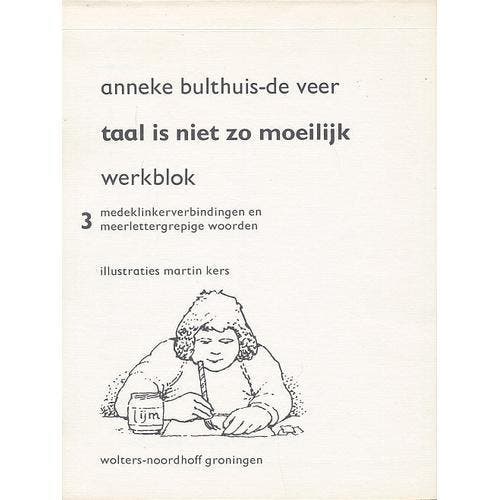 Taal is niet zo moeilijk Werkblok 3, Boeken, Schoolboeken, Nieuw, Verzenden