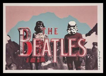 The Beatles - edition Surreal Harmonies vintage collage, Nieuw in verpakking