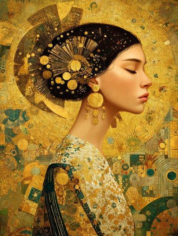 Mrs Art Prime - The Sweetest Taboo in Klimt Style #06