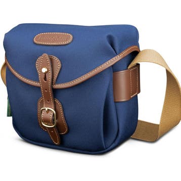 Billingham Hadley Digital - Navy Fibrenyte / Chocolate, Ophalen of Verzenden, Nieuw, Schoudertas, Overige merken