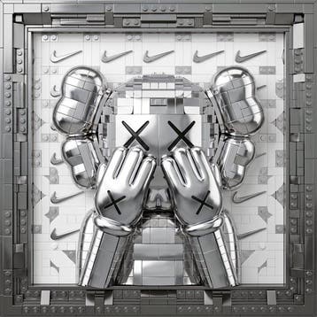 Artxlife - Swoosh Reflections, The Chrome Lego Kaws, Nieuw