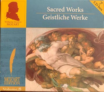 cd box - Wolfgang Amadeus Mozart - Sacred Works / Geistli..., Verzenden, Zo goed als nieuw