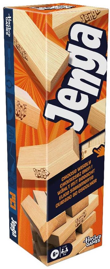 Jenga (Vernieuwde editie) | Hasbro - Gezelschapsspellen, Hobby en Vrije tijd, Gezelschapsspellen | Bordspellen, Verzenden, Nieuw