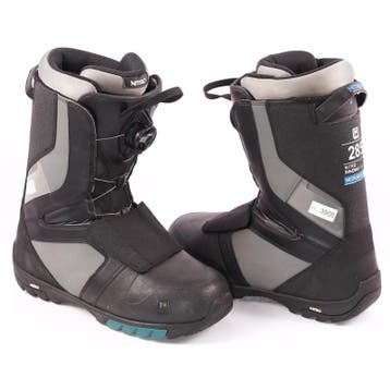 44 45 47,5 snowboard schoenen NITRO AGENT BOA 2024, Black/bl, Verzenden, Gebruikt