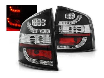 LED achterlichten Black geschikt voor Skoda Octavia 2 Combi, Verzenden, Nieuw, Skoda