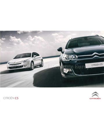 2012 CITROEN C5 BROCHURE NEDERLANDS, Nieuw, Author