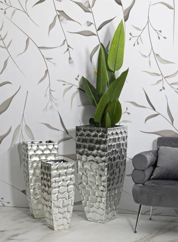 VAASHOUDER ARGY SET 3 STUKS CM Ø, Huis en Inrichting, Woonaccessoires | Vazen, Ophalen of Verzenden, Nieuw