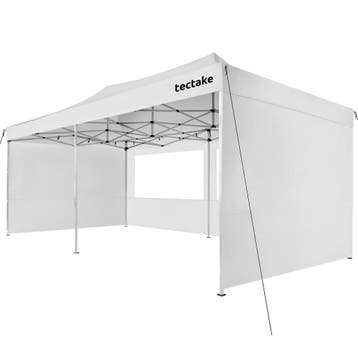 Opvouwbare paviljoen Viola 3x6 m, aluminium, 6 zijpanelen, Tuin en Terras, Partytenten, Verzenden, Nieuw