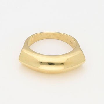 Ring - 18 karaat Geel goud, Sieraden, Tassen en Uiterlijk, Ringen, Nieuw