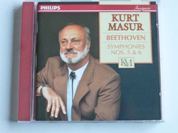Beethoven - Symphonies 5 & 6 / Kurt Masur, Ophalen of Verzenden, Zo goed als nieuw