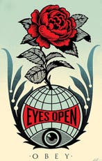 Shepard Fairey (OBEY) (1970) - Eyes Open