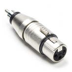 XLR naar tulp adapter | V  M | Neutrik (Mono, 3-pin), Audio, Tv en Foto, Audiokabels en Televisiekabels, Verzenden, Nieuw