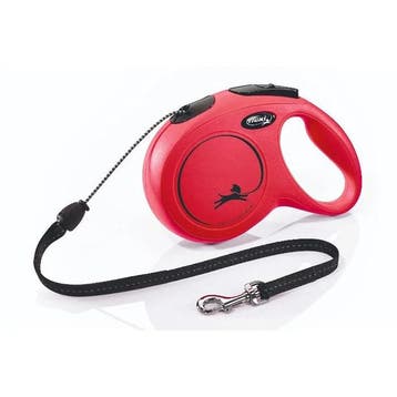 Flexi Classic Cord 8 meter Medium Rood (Hondenriemen), Verzenden, Nieuw