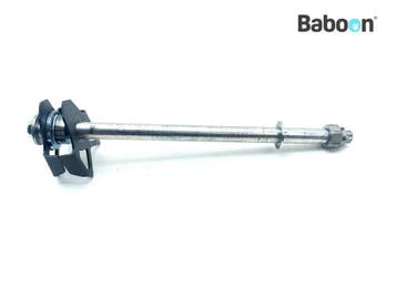 Achterwiel As Kawasaki Ninja 500 +SE 2024- (EX500G EX500J), Verzenden, Gebruikt