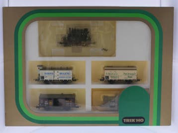 Schaal H0 Trix 21218 treinset met tenderlocomotief T2 van..., Gebruikt, Trix, Ophalen of Verzenden, Gelijkstroom