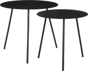 2dekans | Mica Decorations Pontus Bijzettafel - Set van 2 -, Ophalen of Verzenden, Zo goed als nieuw
