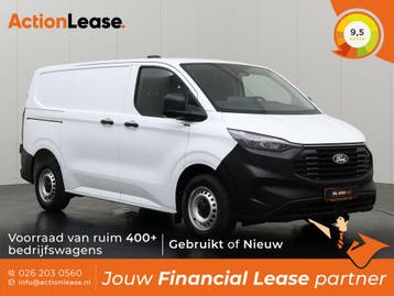 Ford Transit Custom Bestelbus L1 H1 2024 Diesel, Auto's, Ford, Zwart, Wit, Nieuw, Transit