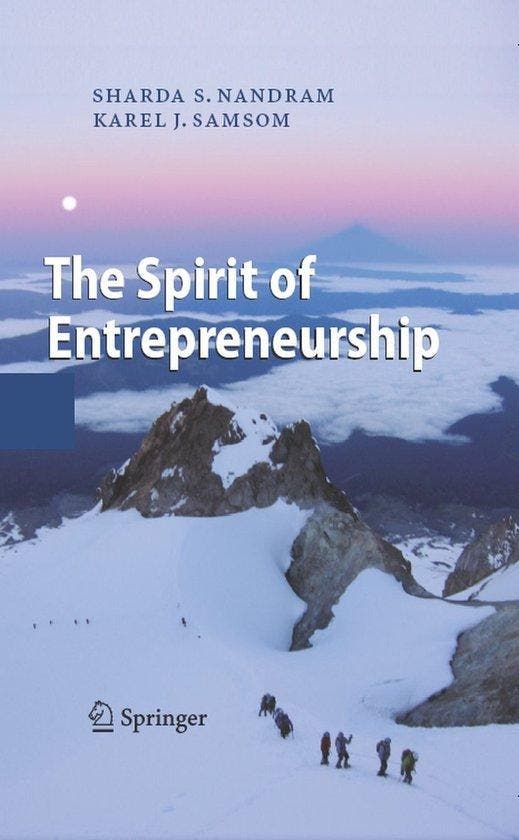 The Spirit of Entrepreneurship - Sharda S. Nandram, Boeken, Taal | Engels, Zo goed als nieuw, Verzenden